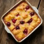 Gluten Free Dump Cake 6 Gluten free dump cake baked in dish