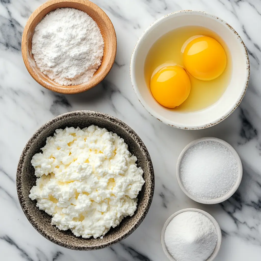 fluffy-cottage-cheese-cloud-bread-ingredients ingredients for fluffy cottage cheese cloud bread