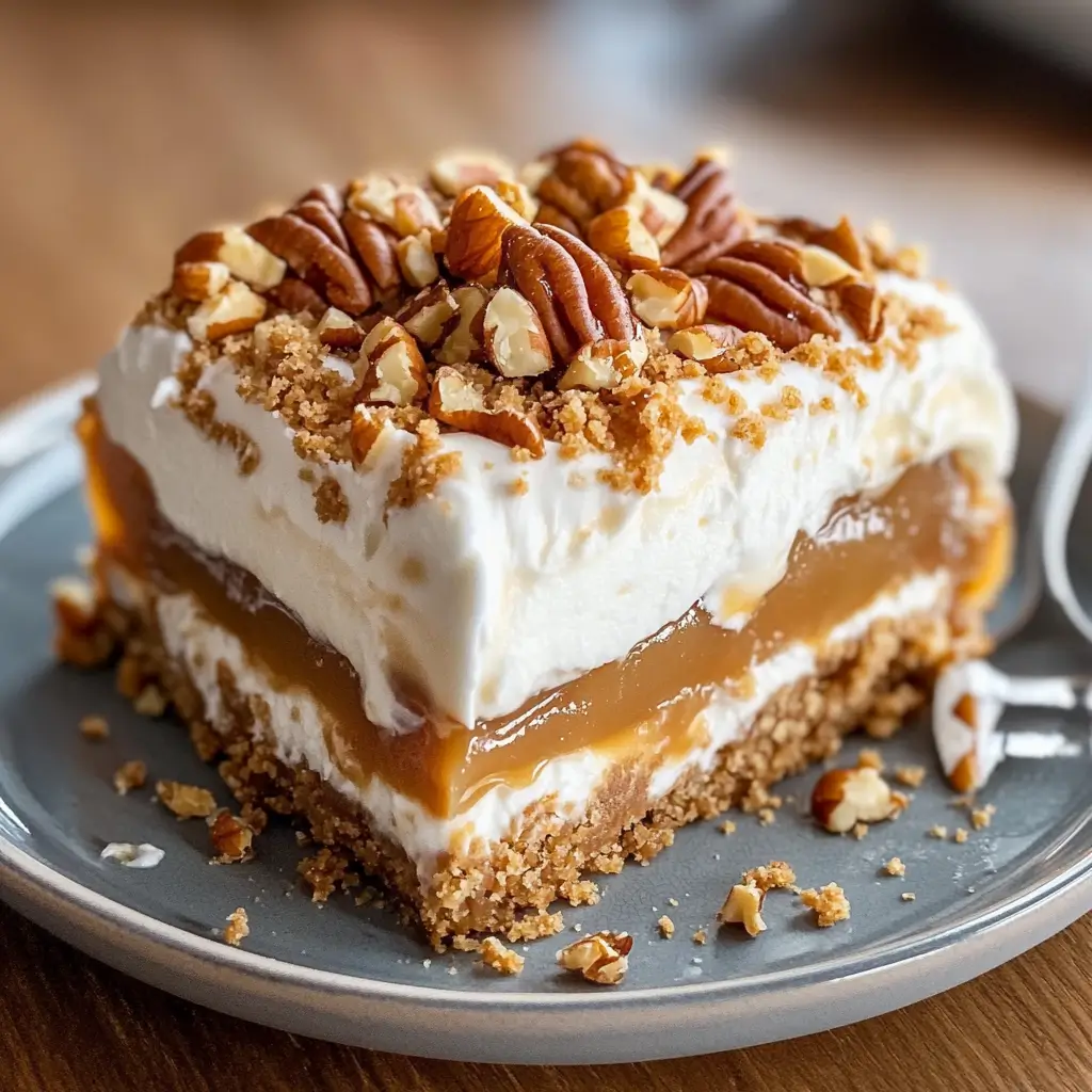 Pecan Pie Lasagna – The Ultimate No-Bake Southern Dessert